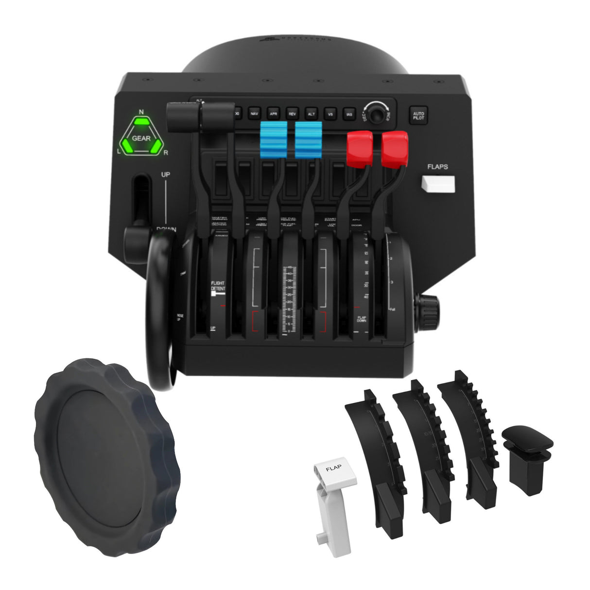 Honeycomb Aeronautical Bravo Throttle Quadrant, Flap Kit for Bravo Throttle and GA Trim Bundle