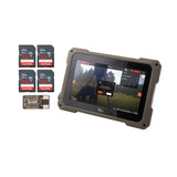 Wildgame Innovation 7-Inch HD Touchscreen Compact Trail Pad Tablet with Memory Card (4-Pack) Bundle