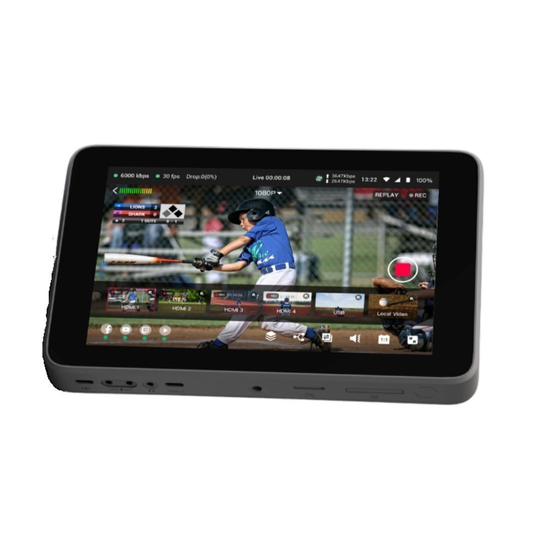 YoloLiv YoloBox Ultra Streaming Solution with 8-Inch Display and High-Efficiency Video Coding