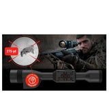 ATN ThOR 5 LRF 640x480 4-32x 12 Micron Weather-Resistant Smart HD Thermal Rifle Scope (Black)