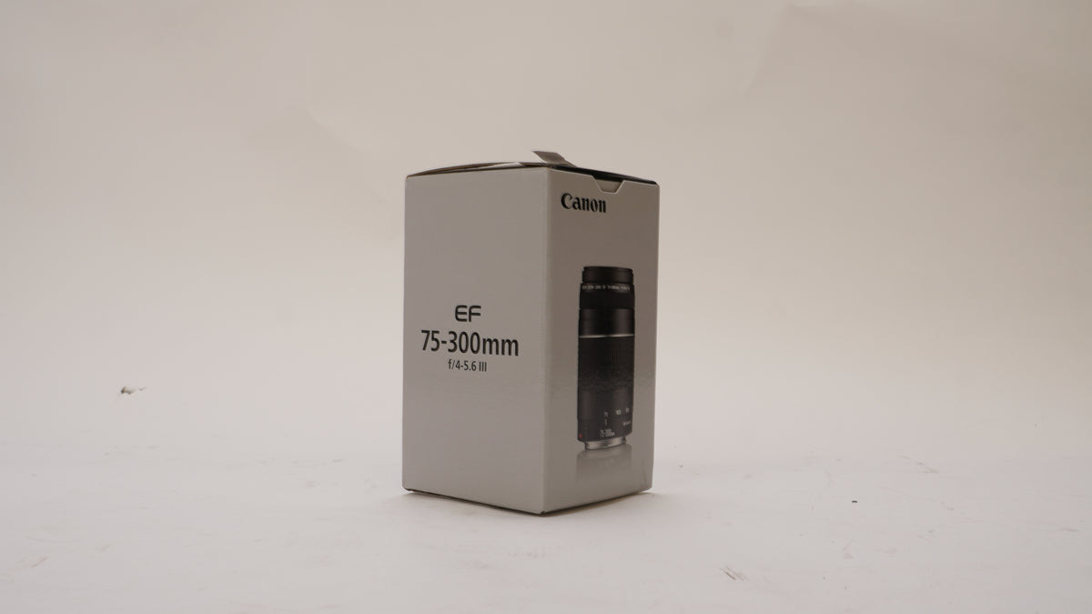 Canon EF 75-300mm f/4-5.6 III Telephoto Zoom Lens