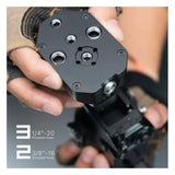 Tilta Power Supply Base Plate for DJI Gimbals with Constant Power and Aluminum Alloy Body (Black)