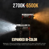 Aputure LS 60X Bi-Color Focusing LED and Aputure amaran Light Dome Mini SE Softbox Bundle