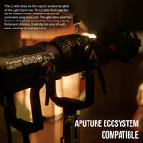 Aputure LS 600C Pro II RGB LED 46 Preset Effects Monolight (A-Mount) with Aputure Lantern 90 Bundle