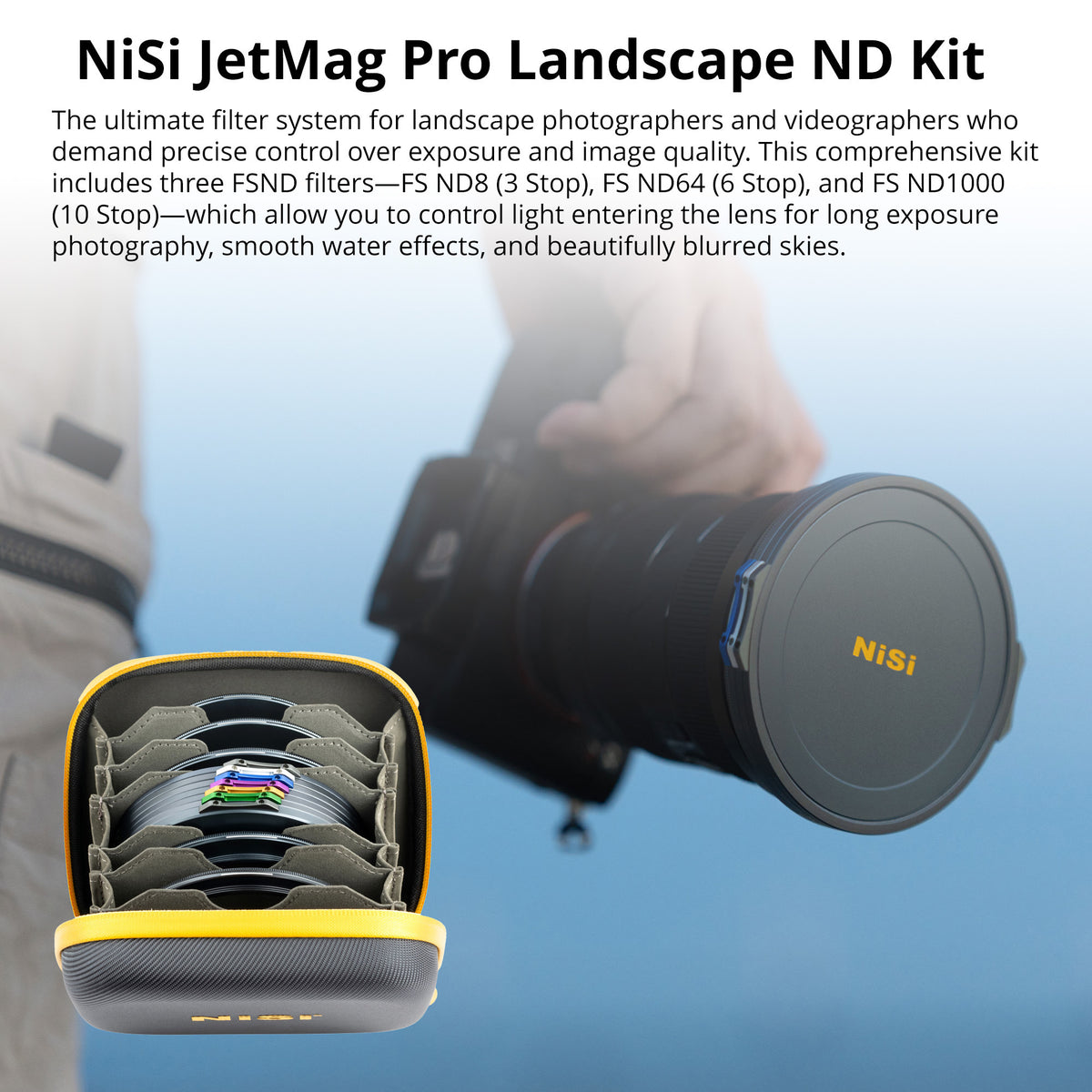 NiSi JetMag Pro 82MAG Landscape ND Magnetic Filter Kit