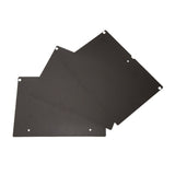 MakerBot Grip Surface Sheet for Replicator Plus 3D Printer with Improved Adhesion (Black, 3-Pack)