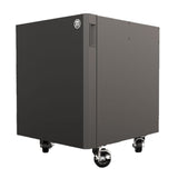 MakerBot Cart with Four Casters and Steel Construction for MakerBot Replicator Z18 Printer (Black)