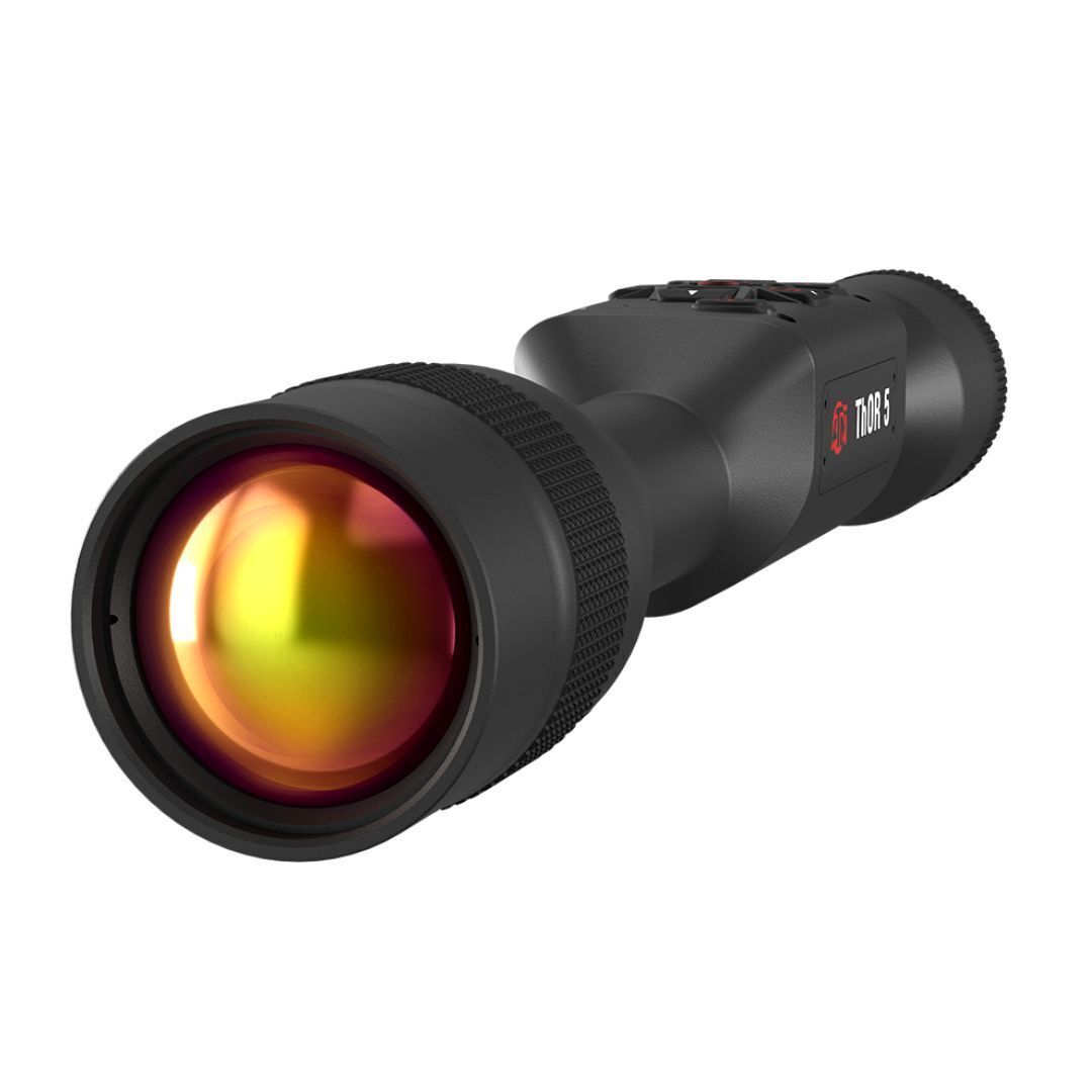 ATN ThOR 5 640x480 4-32x 12 Micron Weather-Resistant Smart HD Thermal Rifle Scope (Black)