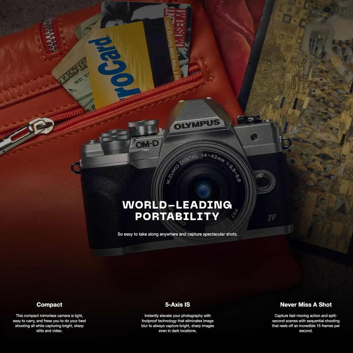 Olympus OM-D E-M10 Mark IV Camera Body (Silver)