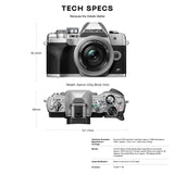 Olympus OM-D E-M10 Mark IV Camera Body (Silver)