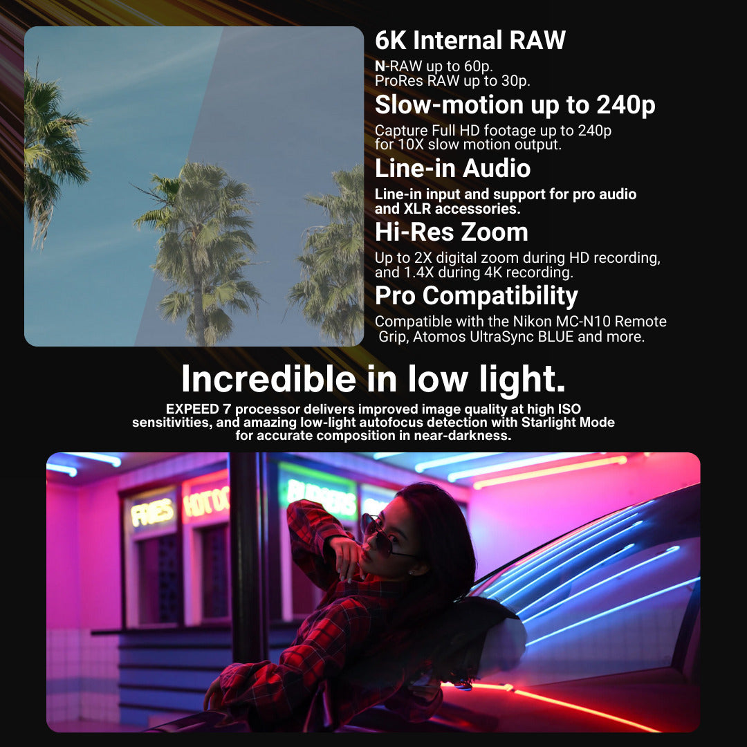 Nikon Z6III FX-Format Mirrorless Camera with NIKKOR Z 24-70mm f4 S Lens Deluxe Accessory Bundle