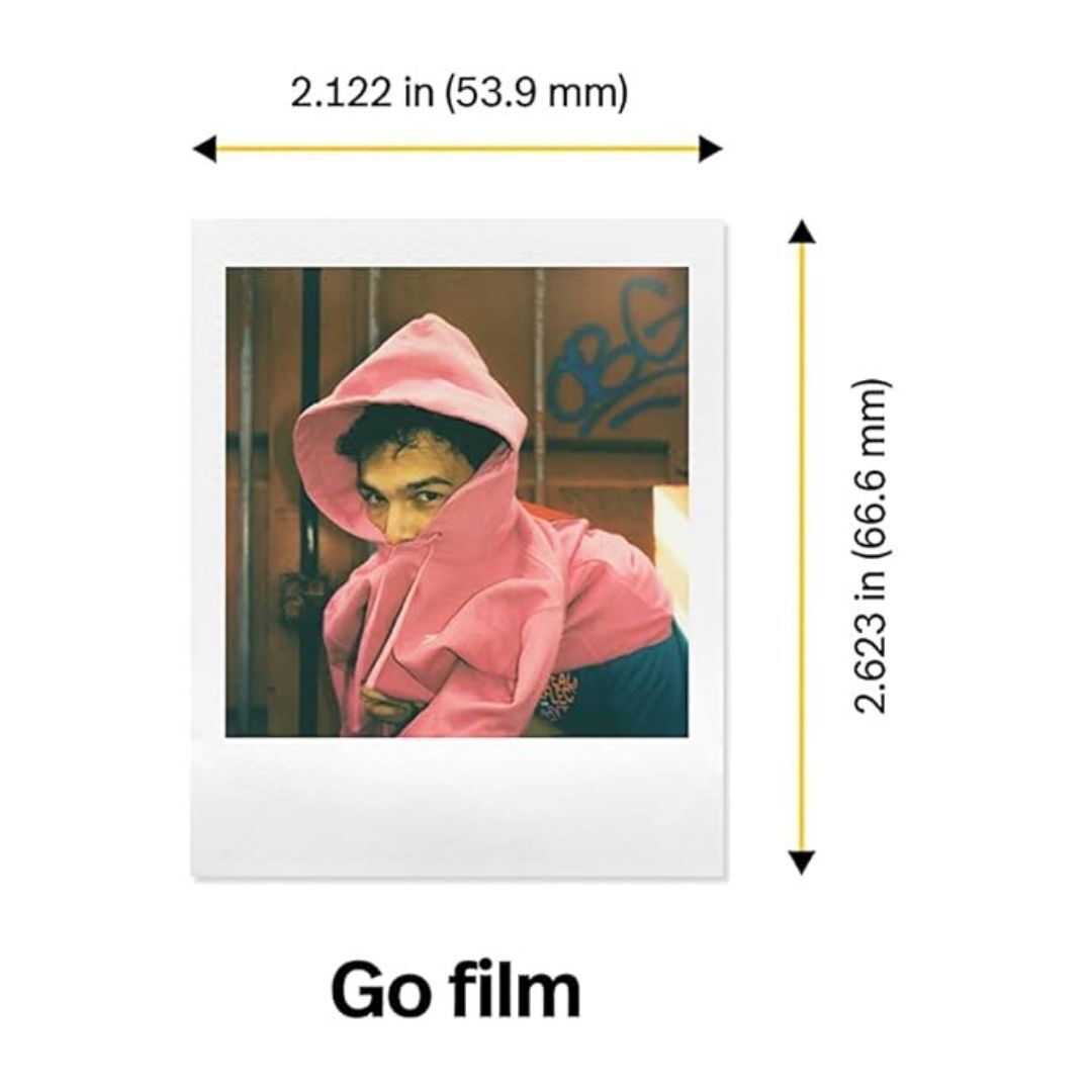 Polaroid Go Color Film 48 Photos Pack with White Frame for Polaroid Go Instant Cameras