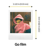Polaroid Go Color Film 48 Photos Pack with White Frame for Polaroid Go Instant Cameras