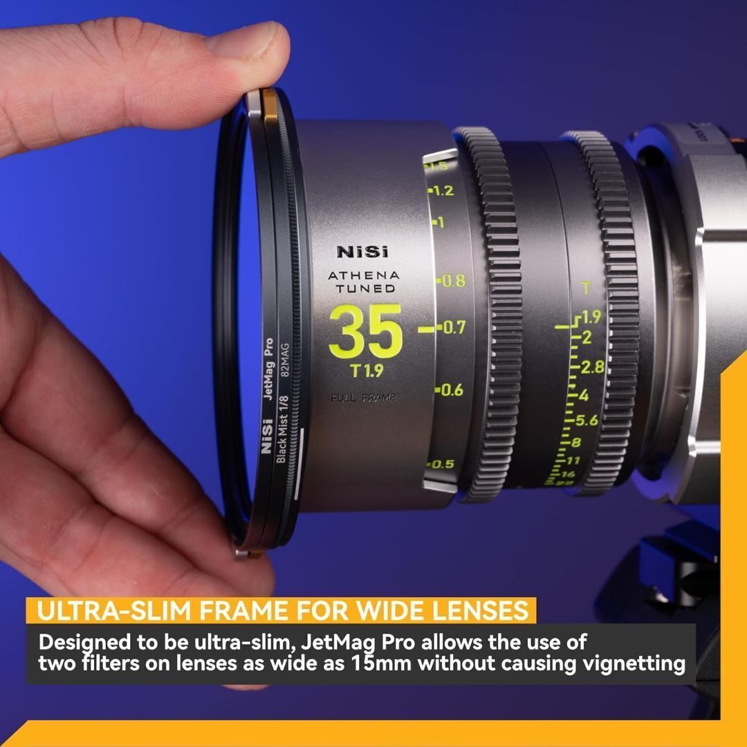 NiSi JetMag Pro 82MAG Cinema Kit with Magnetic Lens Filters, Durable Construction, and Twist Locking