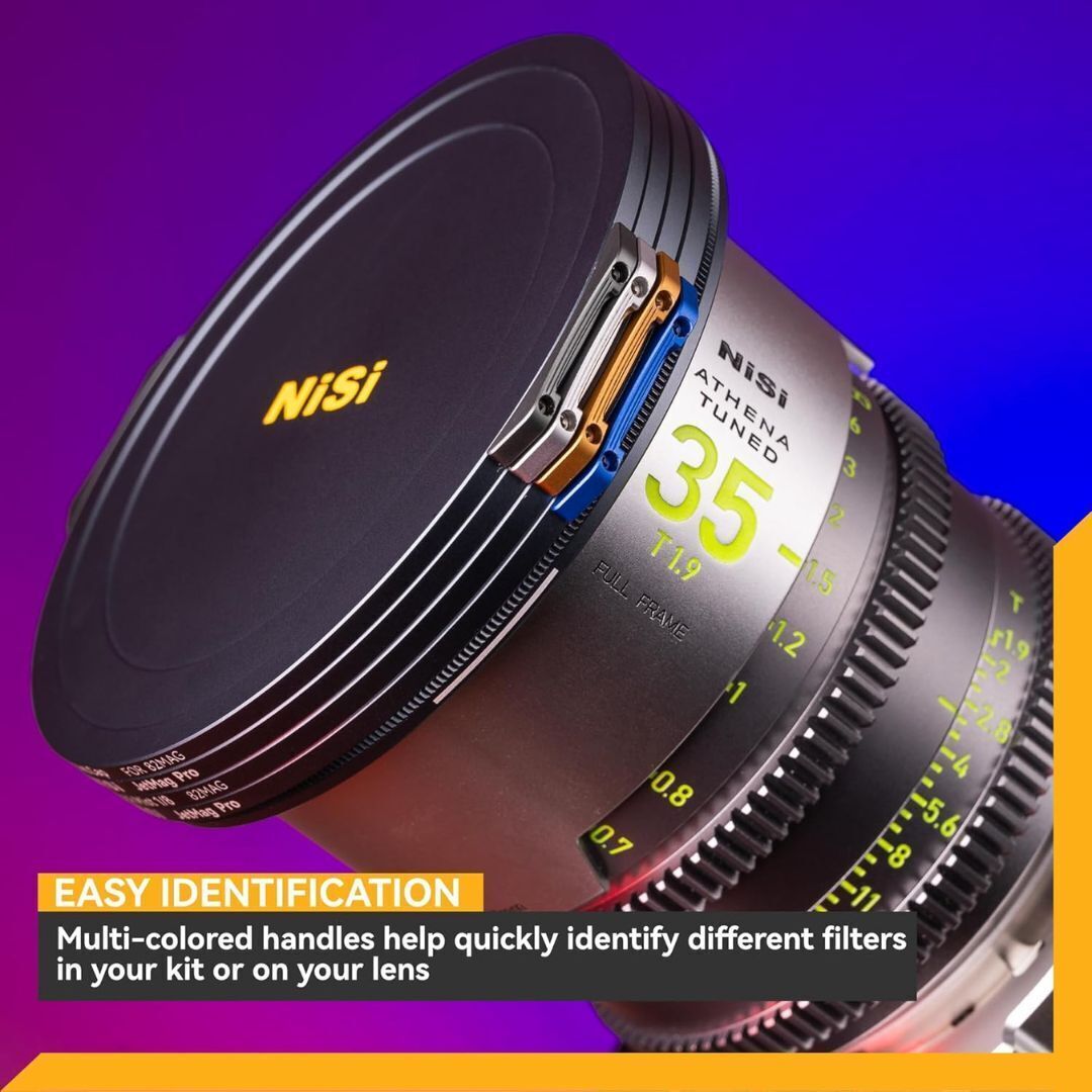 NiSi JetMag Pro 82MAG Cinema Kit with Magnetic Lens Filters, Durable Construction, and Twist Locking