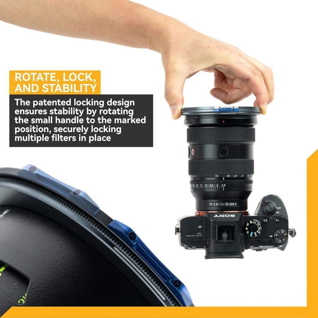 NiSi JetMag Pro 82MAG Cinema Kit with Magnetic Lens Filters, Durable Construction, and Twist Locking