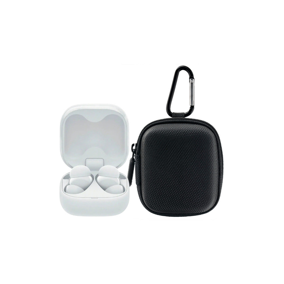 Sony LinkBuds Open True Wireless Earbud Headphones (White) and Knox Gear Earbud Case Bundle