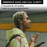 Sony LinkBuds Open True Wireless Earbud Headphones (White) and Knox Gear Earbud Case Bundle