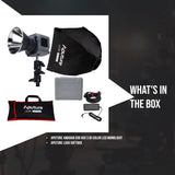 Aputure Amaran COB 60x S Bi-Color LED Monolight with Aputure LS60 Softbox Bundle