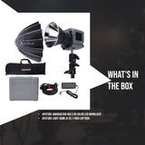 Aputure Amaran COB 60x S Bi-Color LED Monolight with Aputure Light Dome III 35.1-Inch Softbox Bundle