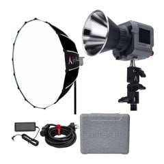 Aputure Amaran COB 60x S Bi-Color LED Monolight with Aputure Light Dome SE 35.5-Inch Softbox Bundle