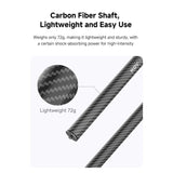 Movmax 25cm Lightweight Carbon Fiber Extension Tube for Movmax Blade Arm and DJI Pocket 3 (Black)