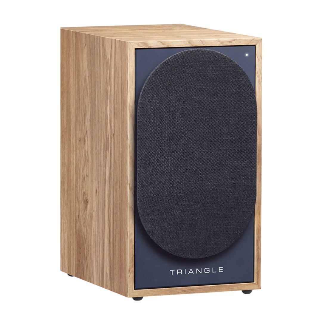 Triangle Borea BR02 BT Active Bluetooth Bookshelf Speaker Pair with Dual 50W Class D Amp (Blue)