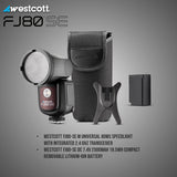 Westcott FJ80-SE M Universal 80Ws Speedlight and Westcott 7.4V 2500mAh Lithium-Ion Battery Bundle
