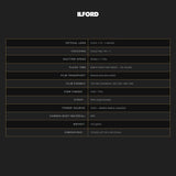 Ilford Sprite 35-II Reusable Reloadable 35mm Analog Film Camera (Red-Black) with 3x Roll Film Bundle