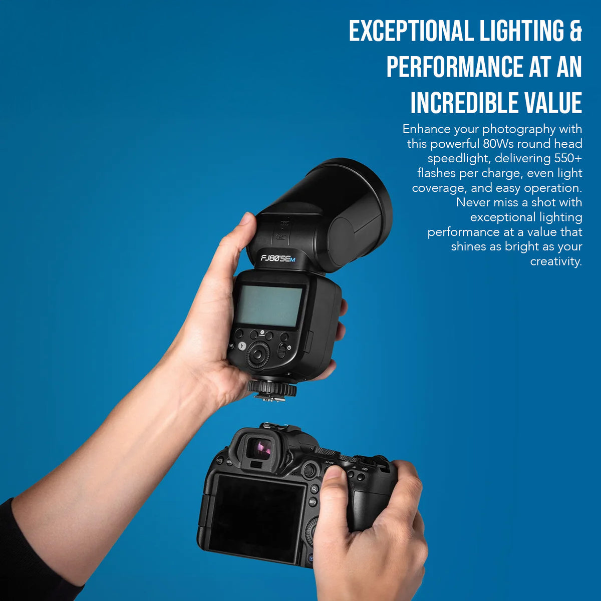 Westcott FJ80-SE M Multi-Brand 80Ws Speedlight with Integrated 2.4 GHz Transceiver