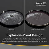 NiSi Armor FX Pro Nano L395 UV Protection Filter with Explosion-Proof Design and Nano Coating (86mm)