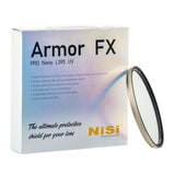 NiSi Armor FX Pro Nano L395 UV Protection Filter with Explosion-Proof Design and Nano Coating (86mm)