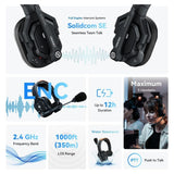 Hollyland Solidcom SE Full-Duplex Wireless Single-Ear Remote Headset with Microphone Boom (Black)