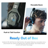 Hollyland Solidcom SE Full-Duplex Wireless Single-Ear Remote Headset with Microphone Boom (Black)