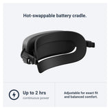 HTC VIVE XR Elite VR Headset with Convertible Design and Dual Echo Cancelling Microphones (Black)
