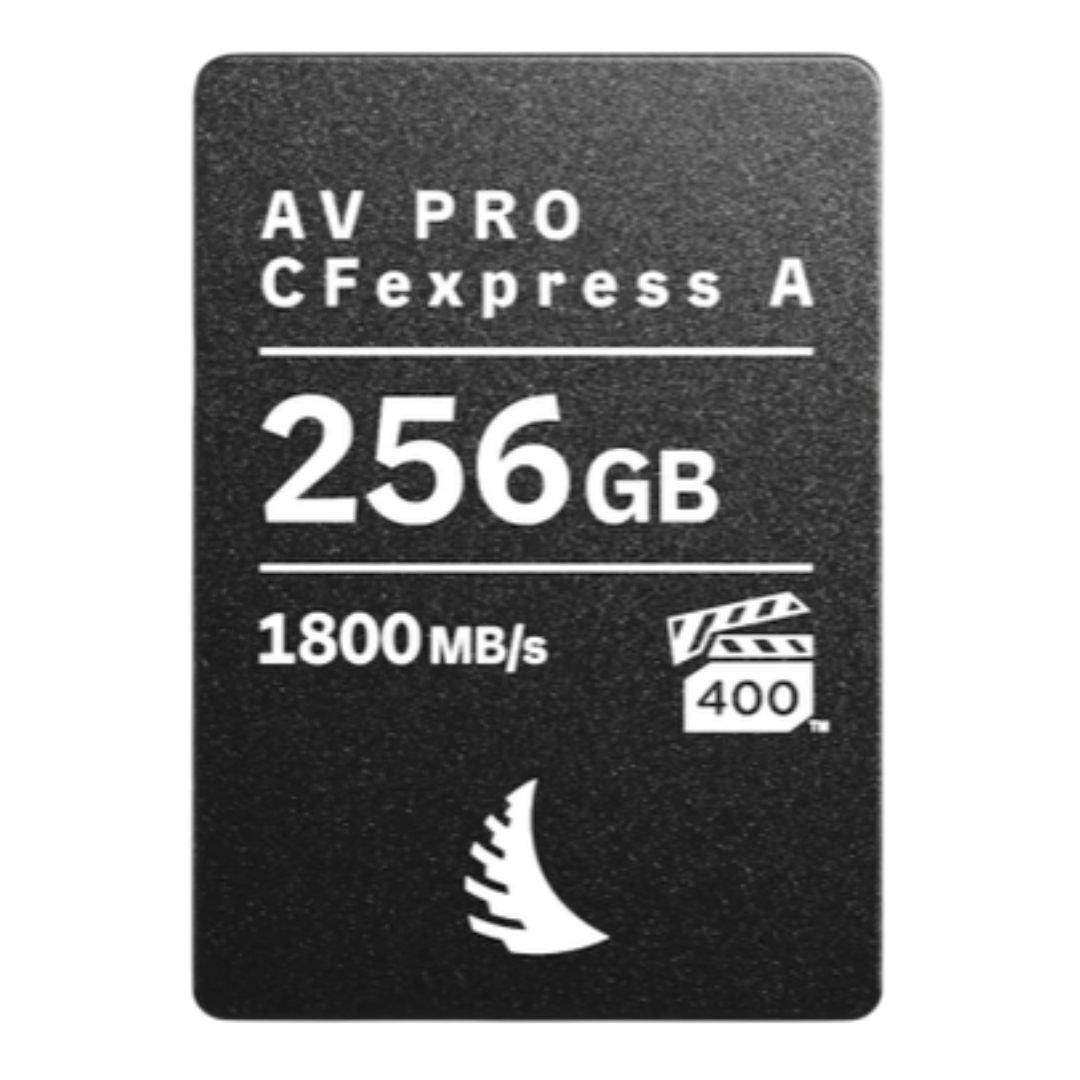 Angelbird AV Pro CFexpress A Memory Card with Durable Design and Minimal Power Draw (256GB, Black)