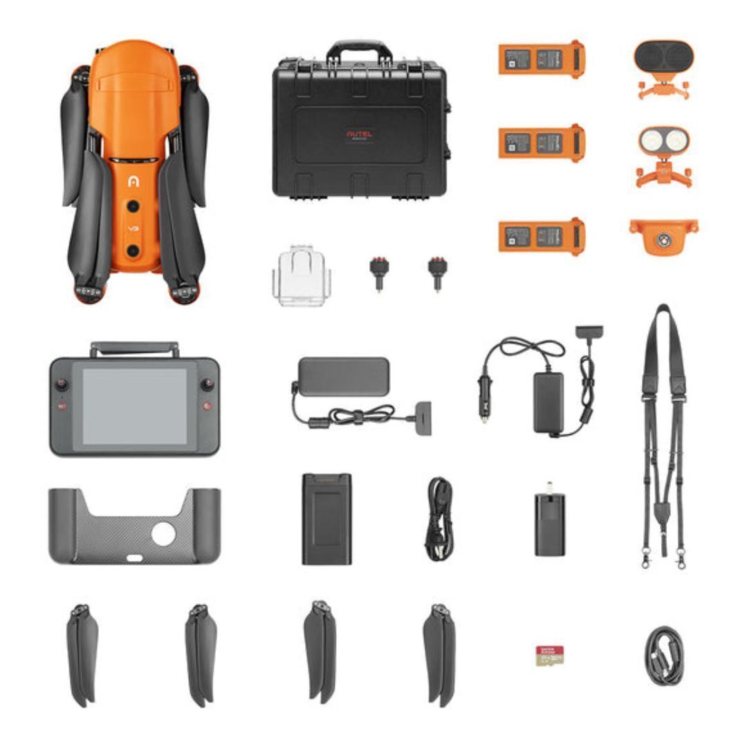 Autel Robotics EVO II Dual 640T Enterprise Bundle V3 with 4K HDR Display and RYYB CMOS Sensor