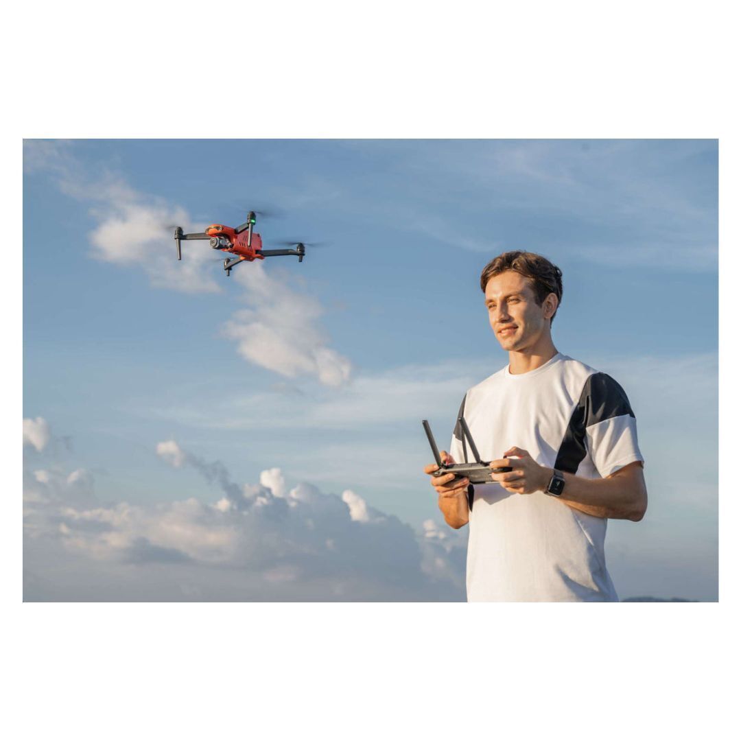 Autel Robotics EVO II Pro 6K Rugged Bundle V3 Aircraft with Sony 20MP 1-Inch Sensor (Orange)