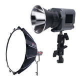 Aputure Amaran COB 60D S Point Source LED 65W Daylight with Light Dome III 35.1-Inch Softbox Bundle