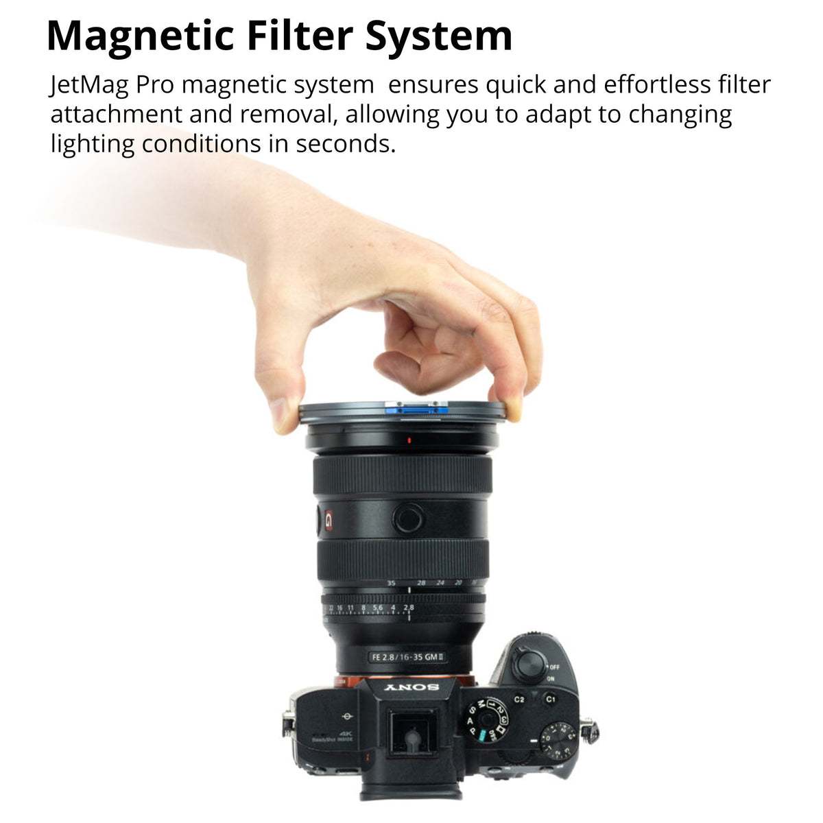 NiSi JetMag Caddy for JetMag Pro Magnetic Filter System (Open Box)
