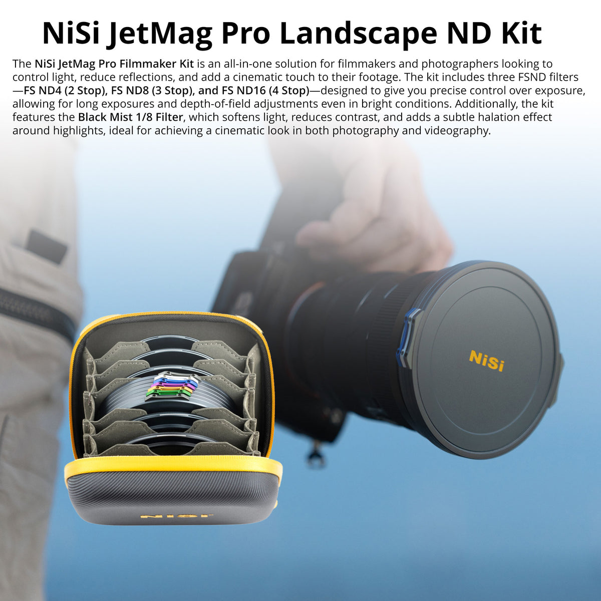 NiSi JetMag Caddy for JetMag Pro Magnetic Filter System (Open Box)