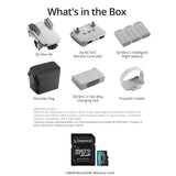 DJI Mini 4K Fly More Combo with128GB MicroSDXC Memory Card Bundle