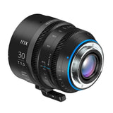 Irix Cine 30mm T1.5 Lens with Durable Design, 86mm Thread, and 11-Blade Iris (Canon EF, Feet, Black)