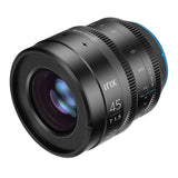 Irix Cine 45mm T1.5 Lens with Durable Design, 86mm Thread, and 9-Blade Iris (Sony E, Feet, Black)