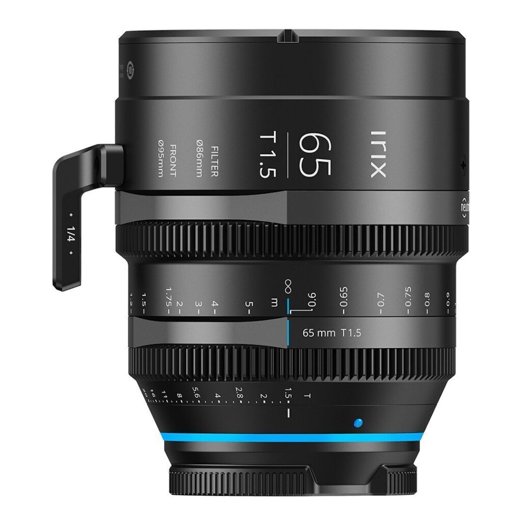 Irix Cine 65mm T1.5 Lens with Durable Design and 95mm Front Filter Thread (Canon EF, Feet, Black)