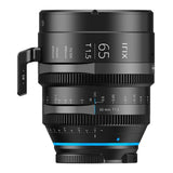 Irix Cine 65mm T1.5 Lens with Durable Design and 95mm Front Filter Thread (Canon EF, Feet, Black)