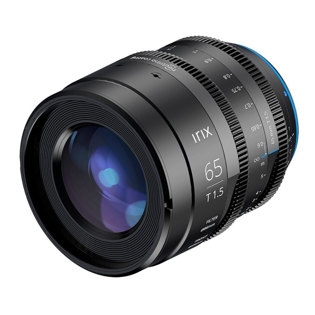 Irix Cine 65mm T1.5 Lens with Durable Design and 95mm Front Filter Thread (Canon EF, Feet, Black)