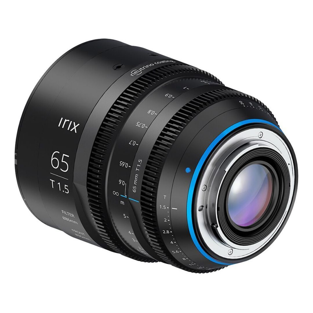 Irix Cine 65mm T1.5 Lens with Durable Design and 95mm Front Filter Thread (Canon EF, Feet, Black)