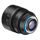 Irix Cine 65mm T1.5 Lens with Durable Design and 95mm Front Filter Thread (Sony E, Feet, Black)