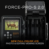 Spypoint FORCE-PRO-S 2.0 Trail Camera with Spypoint MicroSD 32GB Class 10 Memory Card Bundle